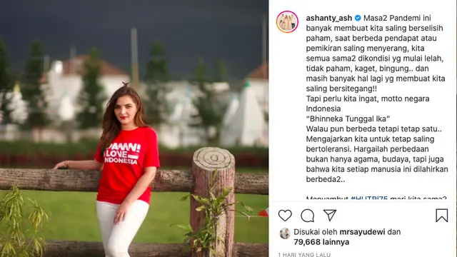 Kemerdekaan Bagi Ashanty