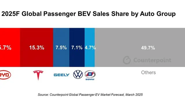 Harga lebih terjangkau jadi kunci sukses BYD menarik konsumen global, sementara Tesla terdampak berakhirnya subsidi di AS (Carnewschina)