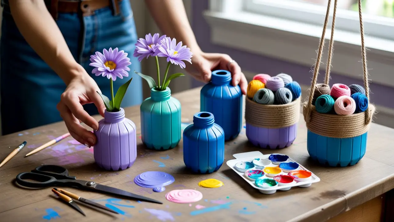 diy dari botol bekas