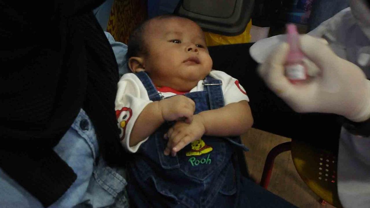 Syahril mengatakan, sasaran pemberian imunisasi tetes RV paling cepat pada anak usia 2 bulan.