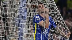 Nama pertama pemain yang tampil buruk saat Chelsea ditahan imbang Leicester City adalah Christian Pulisic. Ia tak mampu memanfaatkan peluang emas untuk mencetak gol di babak kedua dan malah menyia-nyiakannya. (AFP/Frank Augstein)