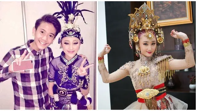 6 Beda Penampilan Sandrina IMB saat Jadi Peserta dan Bintang Tamu, Tetap Memukau