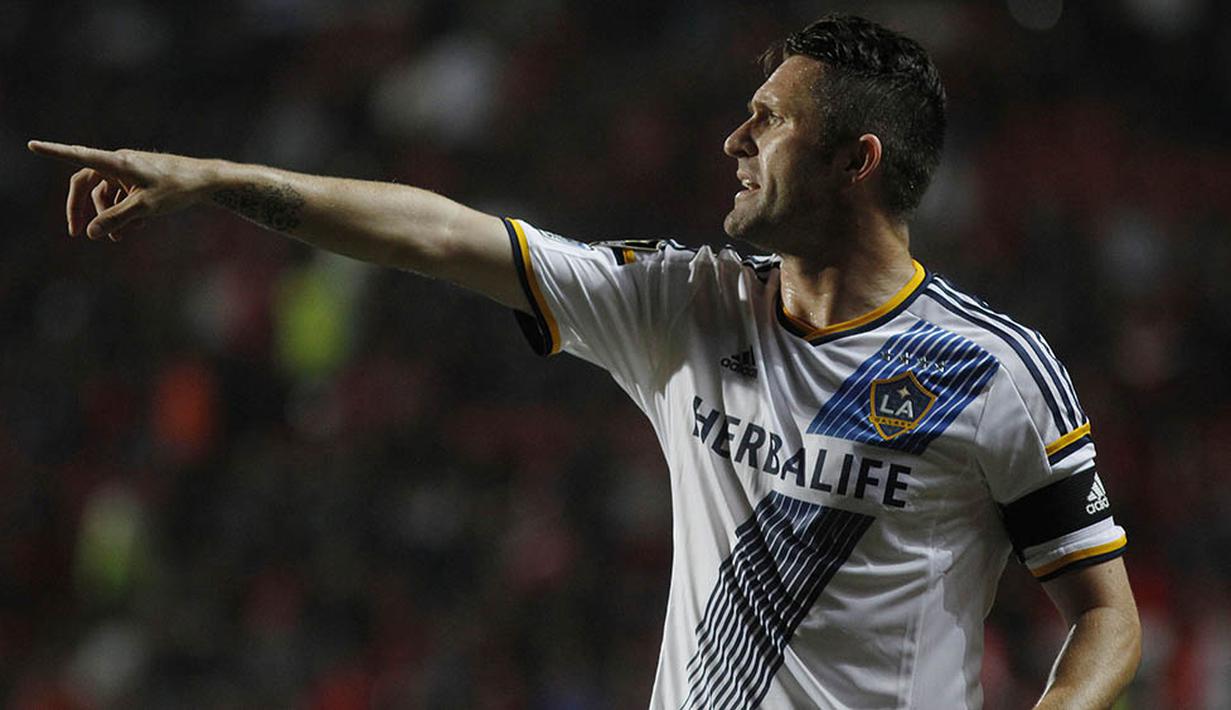 10. Robbie Keane, LA Galaxy – 4.500.000 dollar AS atau sekitar 59,05 miliar rupiah per tahunnya. (AFP/Ramiro Fuentes)
