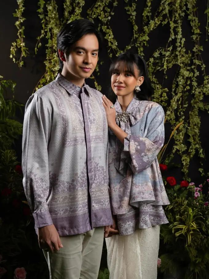 Sebentar Lagi Jadi Orangtua, Potret Angga Yunanda & Shenina Cinnamon Tampil Serasi dalam Baju Sarimbit Lebaran 2026