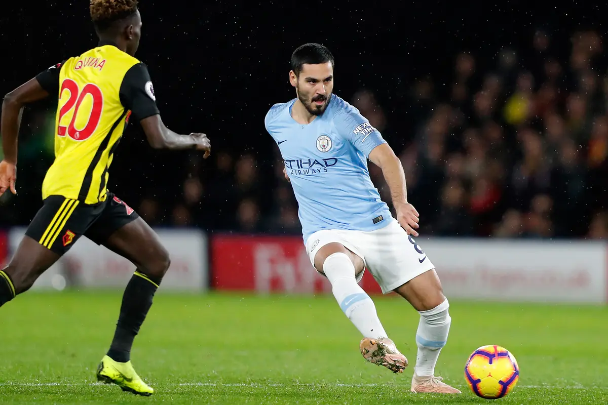 Gol Sane dan Mahrez Antar Manchester City Bungkam Watford