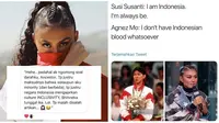 Tanggapan 6 Selebritis Soal Pernyataan Agnez Mo Akui Tidak Berdarah Indonesia (sumber:Instagram/nikitamirzanimawardi_17 dan duniamanji)