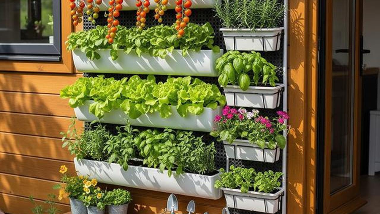 7 Model Kebun Vertikal Untuk Halaman Belakang Rumah Sempit Agar Terlihat Asri dan Nyaman