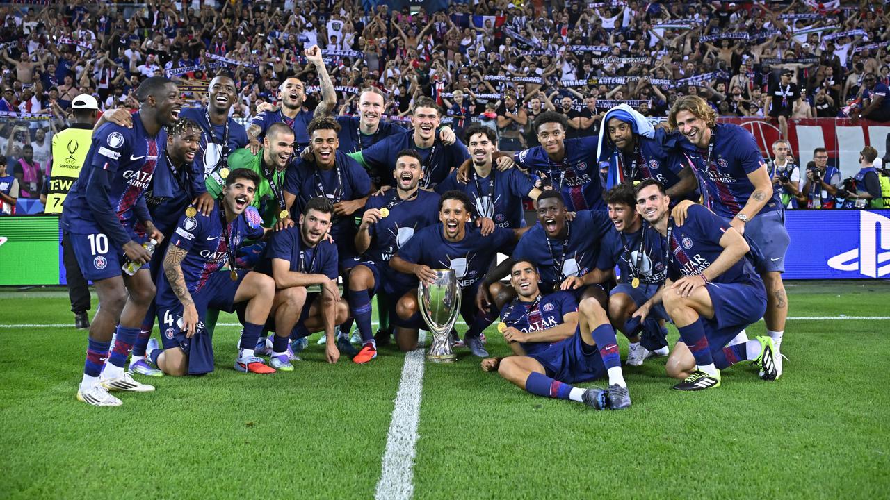 PSG Defeat Tottenham in the 2025 UEFA Super Cup, Winning Their First Title!