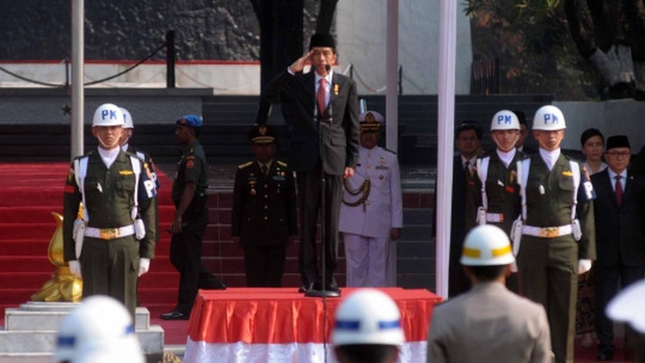 Presiden Jokowi peringati Hari Kesaktian Pancasila di Lubang Buaya