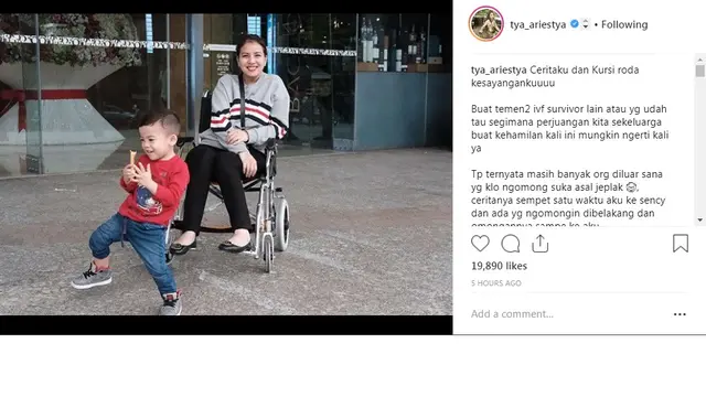 Tya Ariestya (Foto: Instagram)