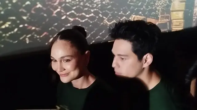 Maxime Bouttier dan Luna Maya di XXI Epicentrum, Kuningan, Jakarta Selatan, Jumat (16/5/2025).