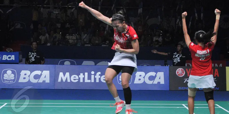 Ganda Putri Indonesia Tembus Final Indonesia Open 2015