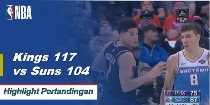 Cuplikan Pertandingan NBA : Kings 117 vs Suns 104