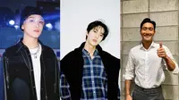 Haechan NCT, Doyoung NCT, Siwon Suju (dari kiri ke kanan) (Instagram/@nct/@siwonchoi)