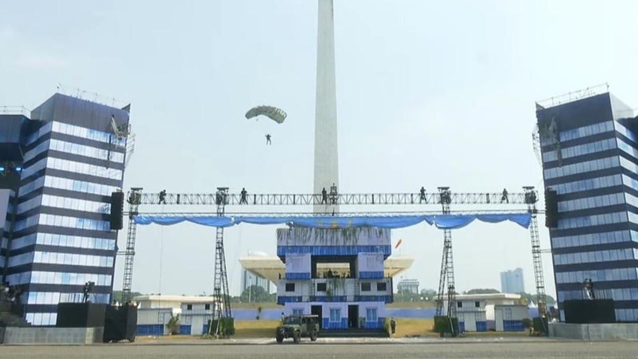 Hanya 5 Menit! TNI Sukses Bebaskan Sandera di Monas dalam Simulasi Penyelamatan HUT TNI ke-80