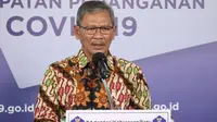 Juru Bicara Pemerintah untuk Penanganan COVID-19 Achmad Yurianto saat konferensi pers Corona di Graha BNPB, Jakarta, Jumat (26/6/2020). (Dok Badan Nasional Penanggulangan Bencana/BNPB)