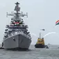 Kekuatan Angkatan Laut India - foto resmi Indian Navy untuk siaran pers