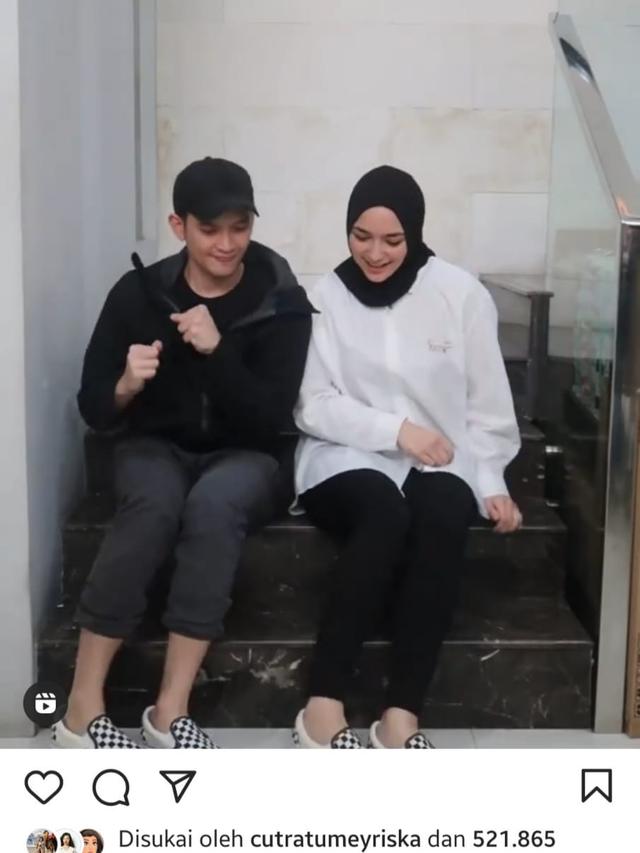 Citra Kirana dan Rezky Aditya