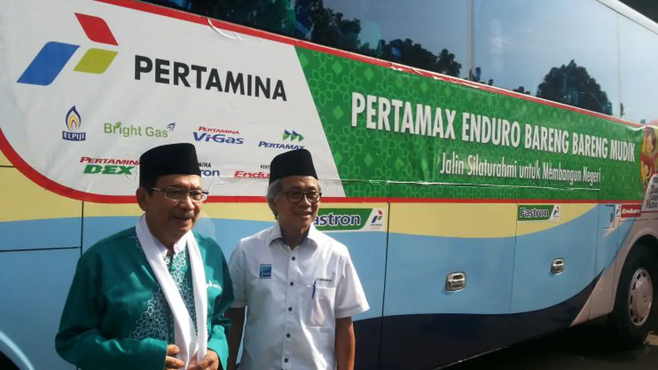 Pertamina gelar mudik gratis bagi petugas SPBU.