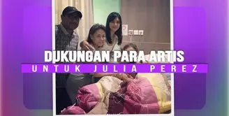 Nyaris dua bulan Julia Perez harus menjalani pengobatan serius karena kanker serviks di RSCM Jakarta. 