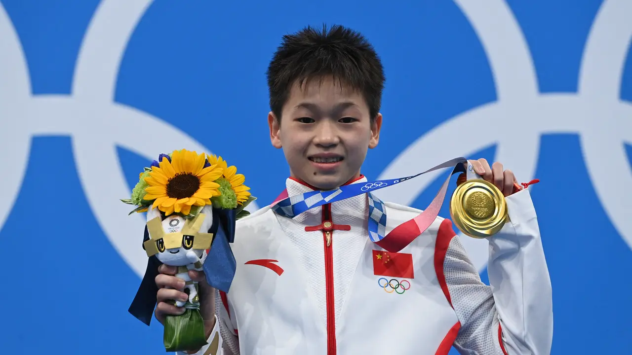 Quan Hongchan, atlet loncat indah asal Tiongkok