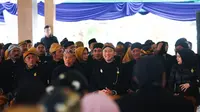 Anggota DPR RI Dapil Jawa Timur VII Edhie Baskoro Yudhoyono alias Ibas hadir  di Pendopo Mas Tumenggung Djogokaryo, Pacitan, dalam rangka HUT Pacitan. (Foto: Istimewa).