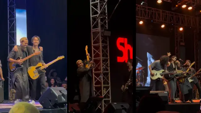 Sakti manggung bersama Sheila On 7