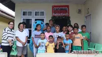 Ratusan Anak Yatim Piatu Panti Asuhan di Kota Ambon Dapat Santunan