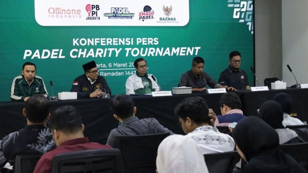 Baznas RI, All in One Indonesia, dan PBPI Gelar Padel Charity Tournament 2026 untuk Pemulihan Bencana