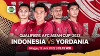 Dapatkan Link Live Streaming Piala Kualifikasi Asia 2023 : Indonesia Vs Yordania di Vidio