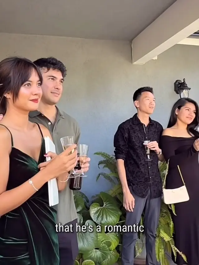 Pesta Tunangan Aurelie Moeremans