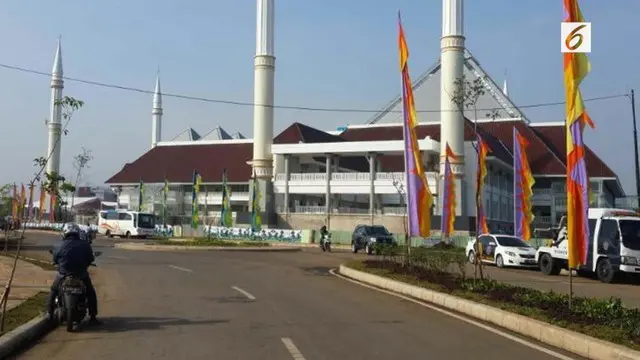  Jokowi Resmikan Masjid Raya KH Hasyim Asy'ari Hari Ini