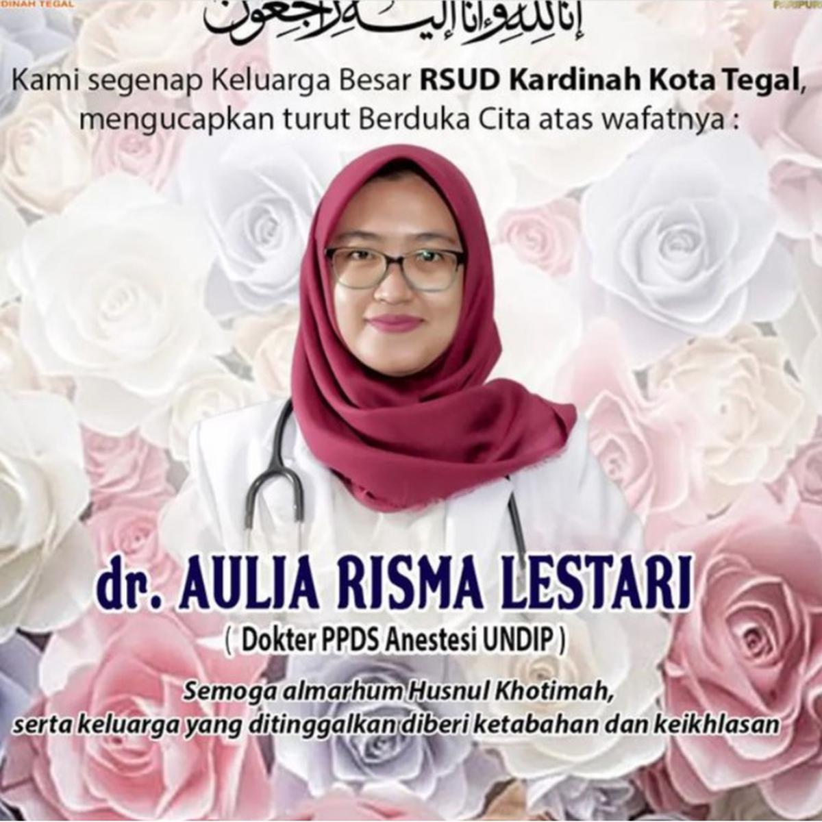 dr Aulia Risma Lestari bunuh diri