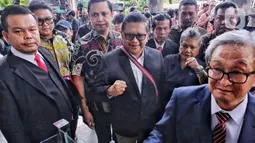 Hari ini, Kamis (20/2/2025), Sekretaris Jenderal PDI Perjuangan Hasto Kristiyanto kembali memenuhi panggilan penyidik Komisi Pemberantasan Korupsi (KPK) untuk diperiksa sebagai tersangka. (Liputan6.com/Angga Yuniar)