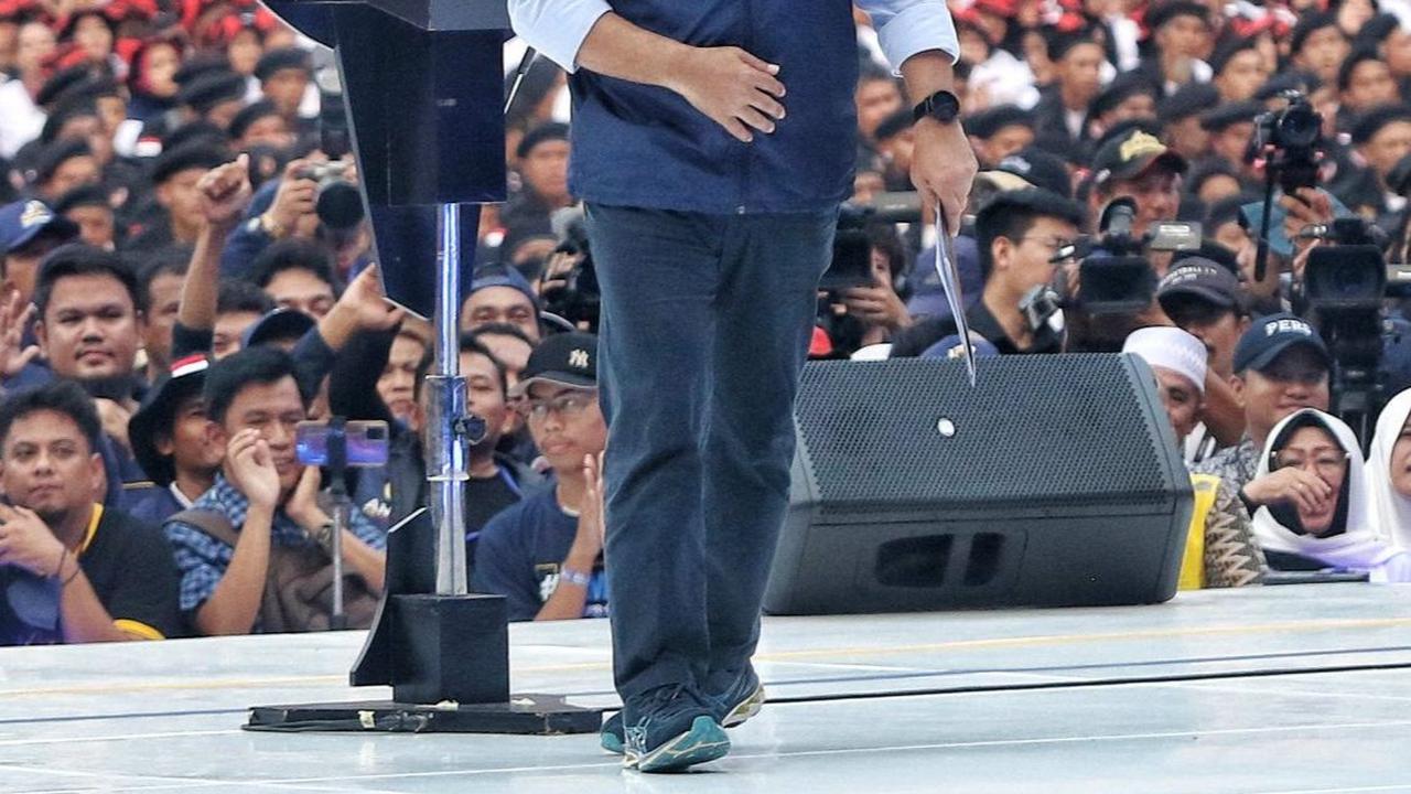 Dalam pidatonya, Anies Baswedan menekankan bahwa persatuan tidak hanya bisa diikat dengan sebuah untaian kalimat dalam pidatonya.
