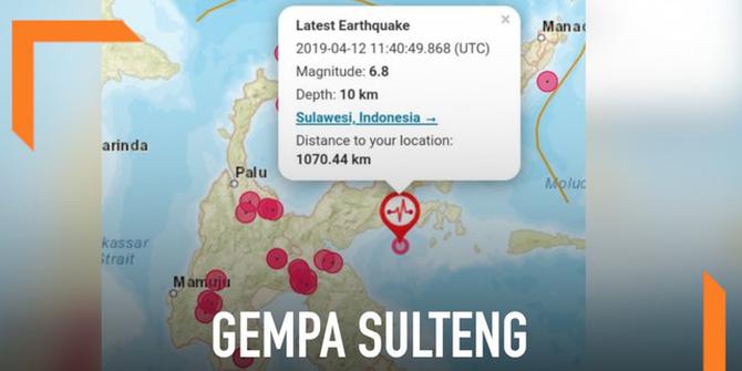 VIDEO: Sulteng Diguncang Gempa, BMKG Keluarkan Peringatan Tsunami