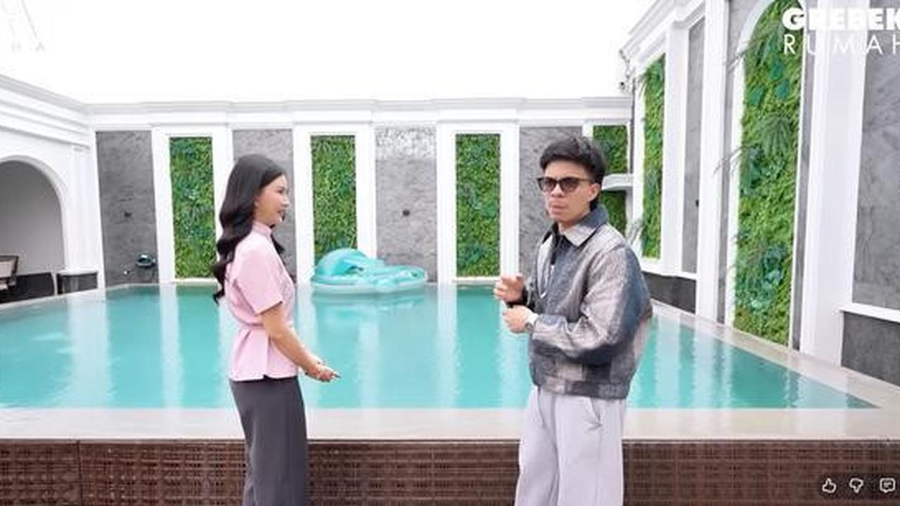 Potret Kolam Renang Rooftop di Rumah Baru Sarwendah, Mewah dan Bernuansa Klasik Modern