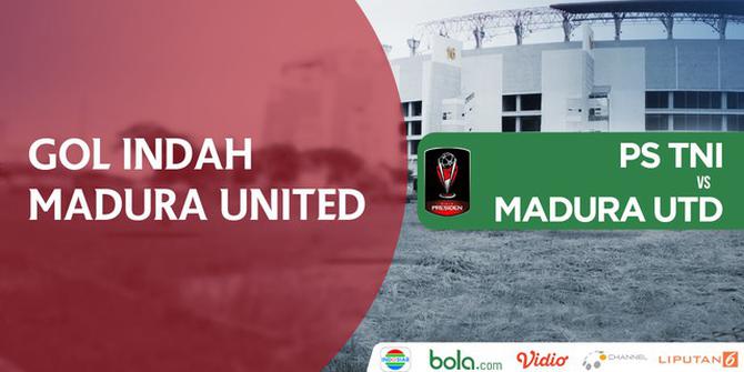 VIDEO: Kerja Sama Apik Madura United Hasilkan Gol Indah