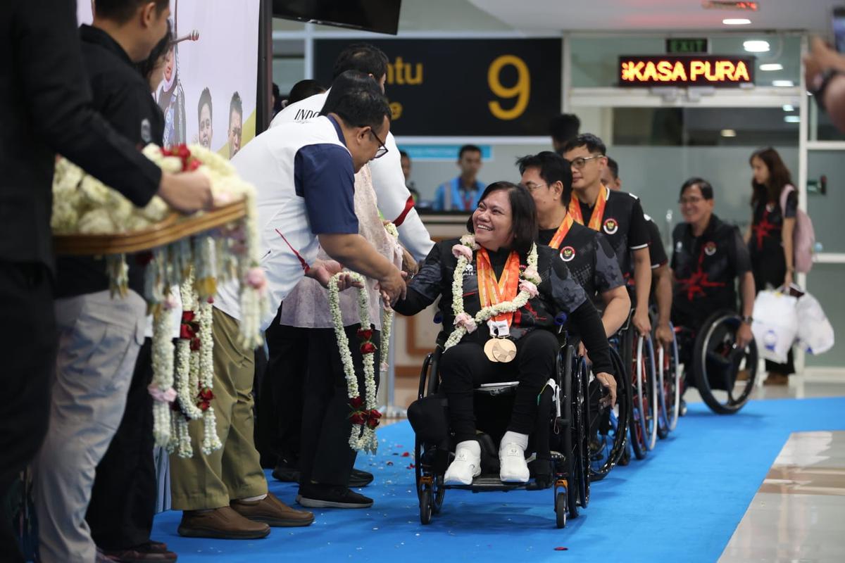 Atlet Asean Para Games Rp 97,2 miliar mendapat bonus dari Presiden Prabowo. (merdeka.com/Arie sunaryo).