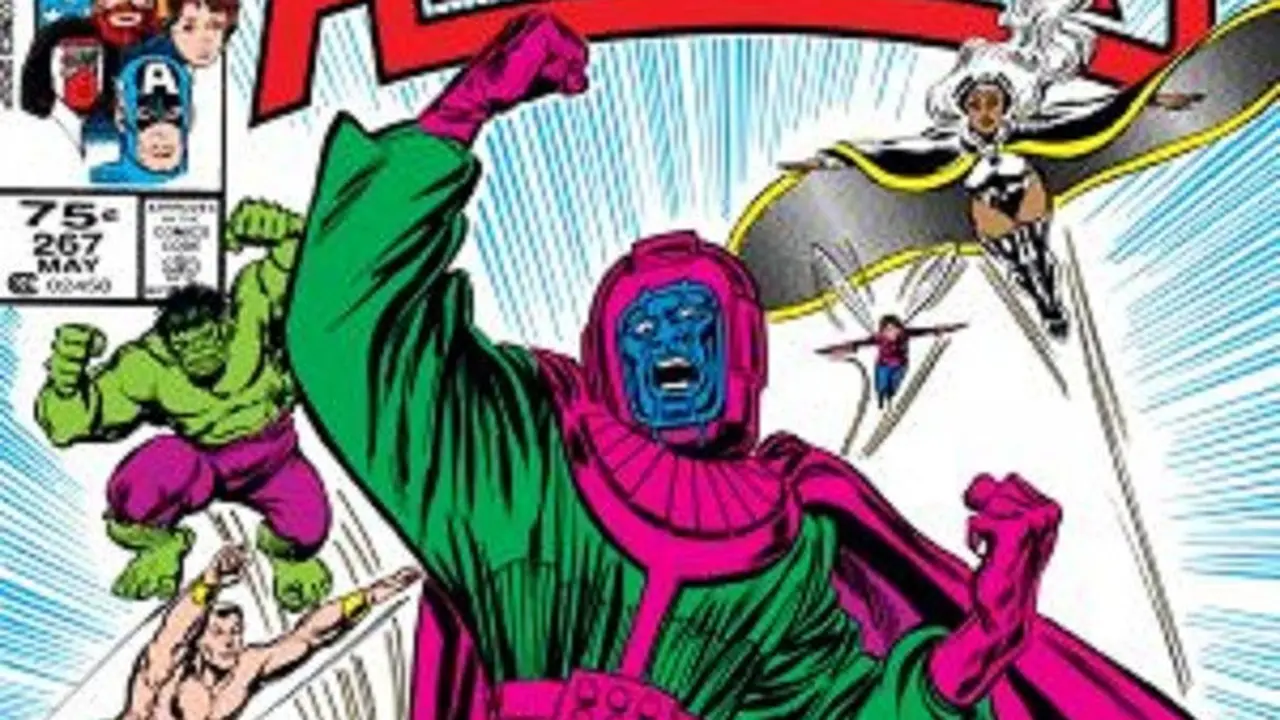 Kang The Conqueror di sampul komik The Avengers. (Marvel.com)