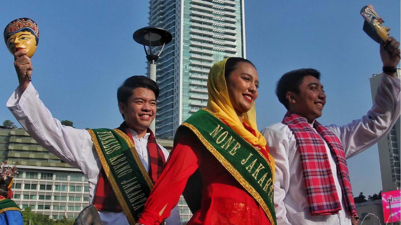 FOTO:  Lenggang  Jakarta  Abang None 2025 di CFD