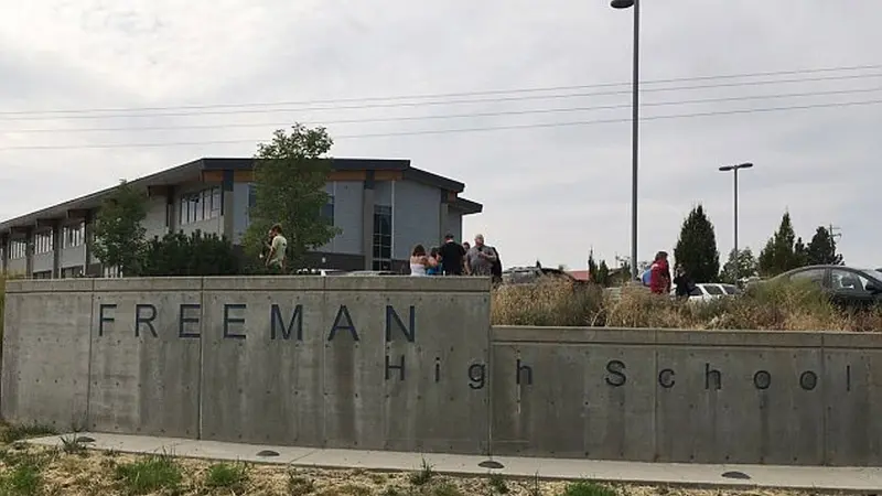 Freeman High School, lokasi penembakan di Washington, Amerika Serikat. (AP)