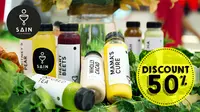 Kini ada cara baru menikmati jus buah dan sayuran yang lebih menyenangkan dan nikmat yaitu dengan teknik coldpressed juice