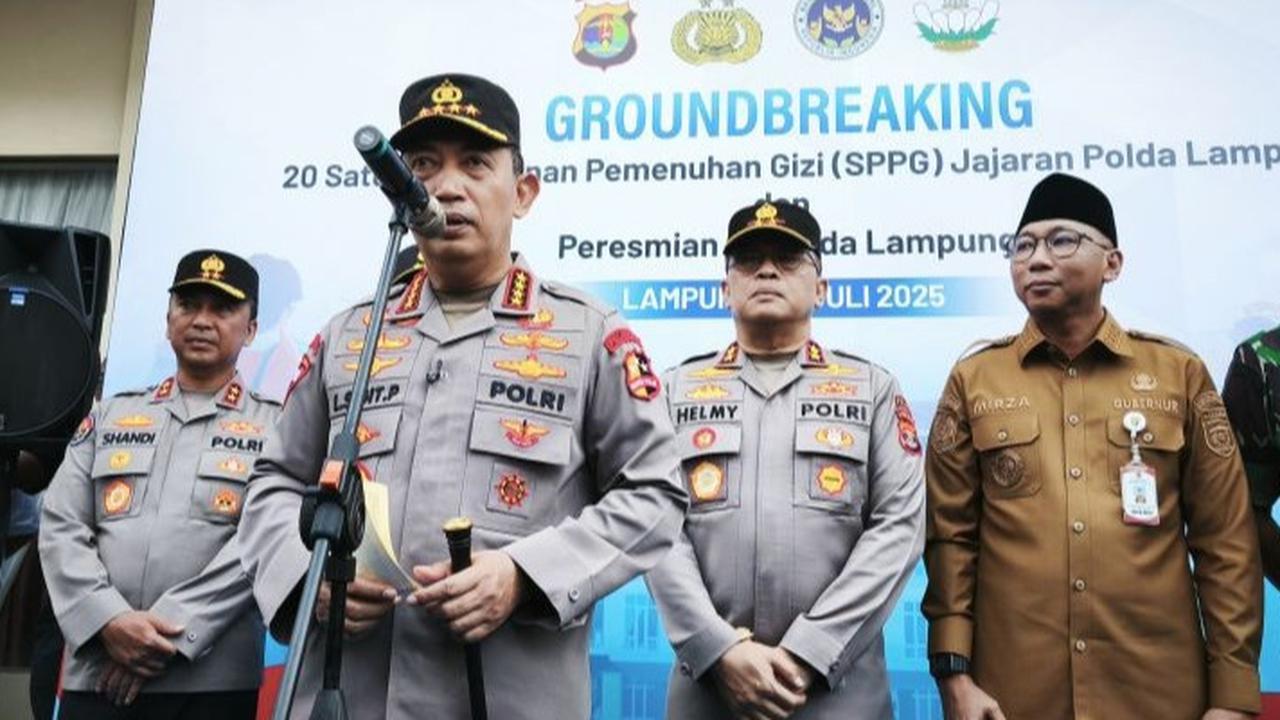 Kapolri Targetkan 400 SPPG Dukung Program MBG Presiden Prabowo