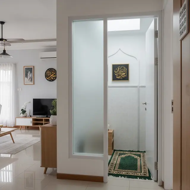 9 Desain Mushola Ukuran 1x1 di Dalam Rumah, Hadirkan Ketenangan Ibadah