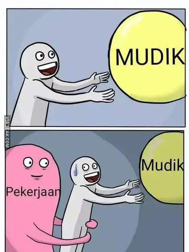 7 Meme Nyindir Enggak Bisa Mudik Karena Kerja Ini Bikin Ngenes