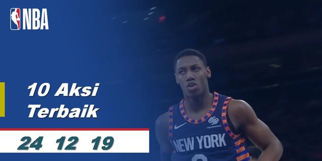 VIDEO: 10 Aksi Pemain Terbaik NBA 24 Desember 2019