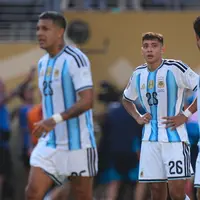 Kalah, Bek Argentina Nahuel Molina Pukul Rodri Saat Selebrasi Juara Spanyol