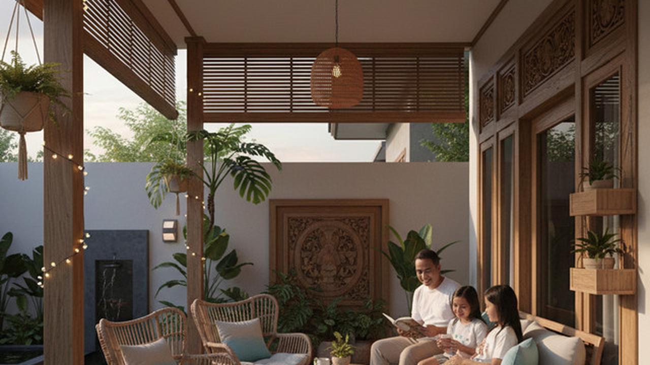9 Desain Teras Rumah yang Lebih Fungsional untuk Aktivitas Sehari-Hari