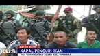 Petugas TNI Angkatan Laut juga menangkap tiga nakhoda berikut 22 ABK berkebangsaan Vietnam.